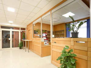 Foyer of the ÖJAB-Haus Dr. Rudolf Kirchschläger.