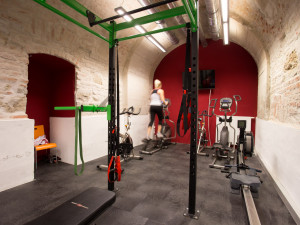 Fitness room of the ÖJAB-Haus Johannesgasse.