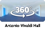 360° view of Antonio Vivaldi Hall