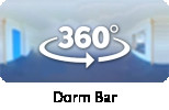 360° view of dorm bar