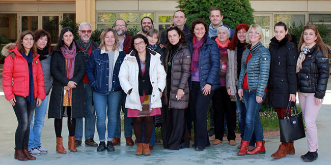 Participants in the kick-off meeting of the project "Involve" in Athens.