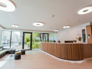 Reception area of ÖJAB-Haus Niederösterreich 1.