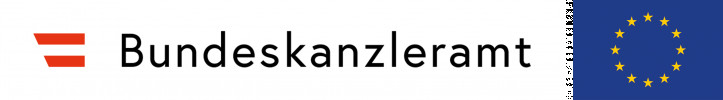 Logo österreichisches Bundeskanzleramt und Europäisch Union